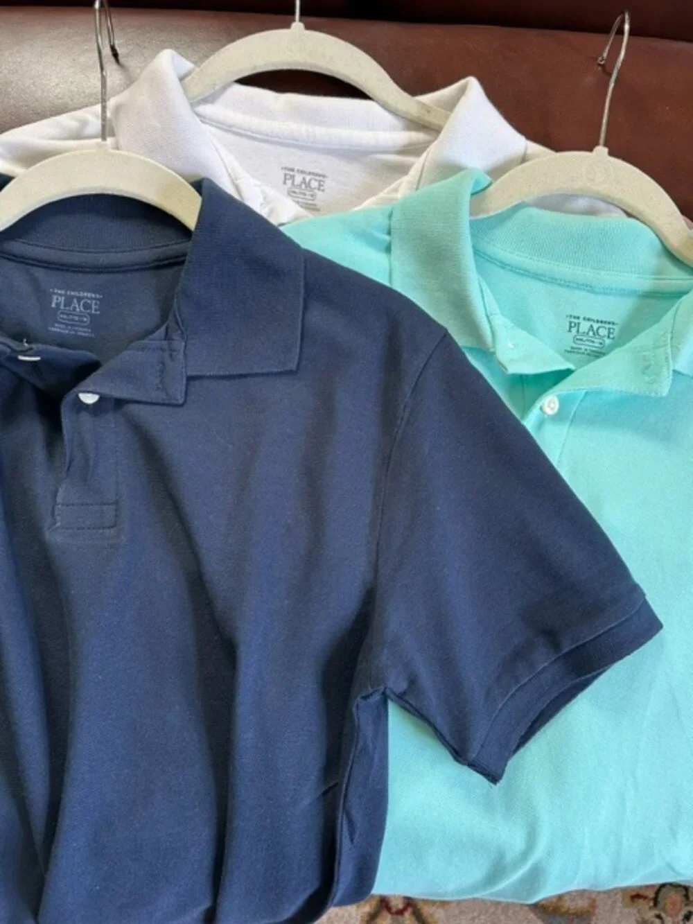 3 Boys Polo Shirts - Size 16